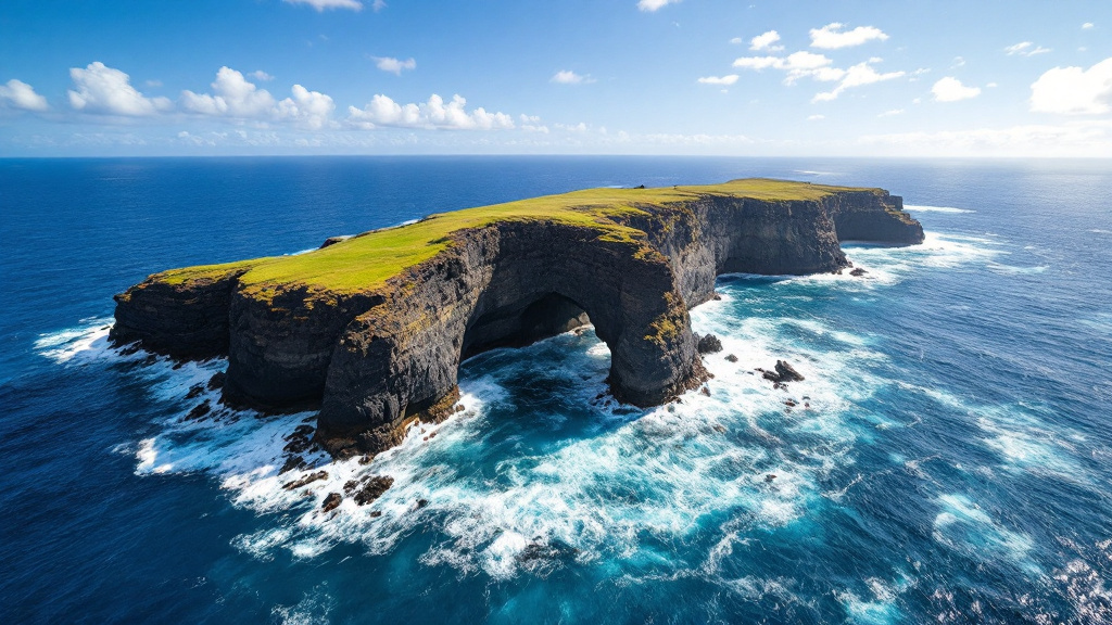 Laie Point, Hawaii — dramatic sea arch